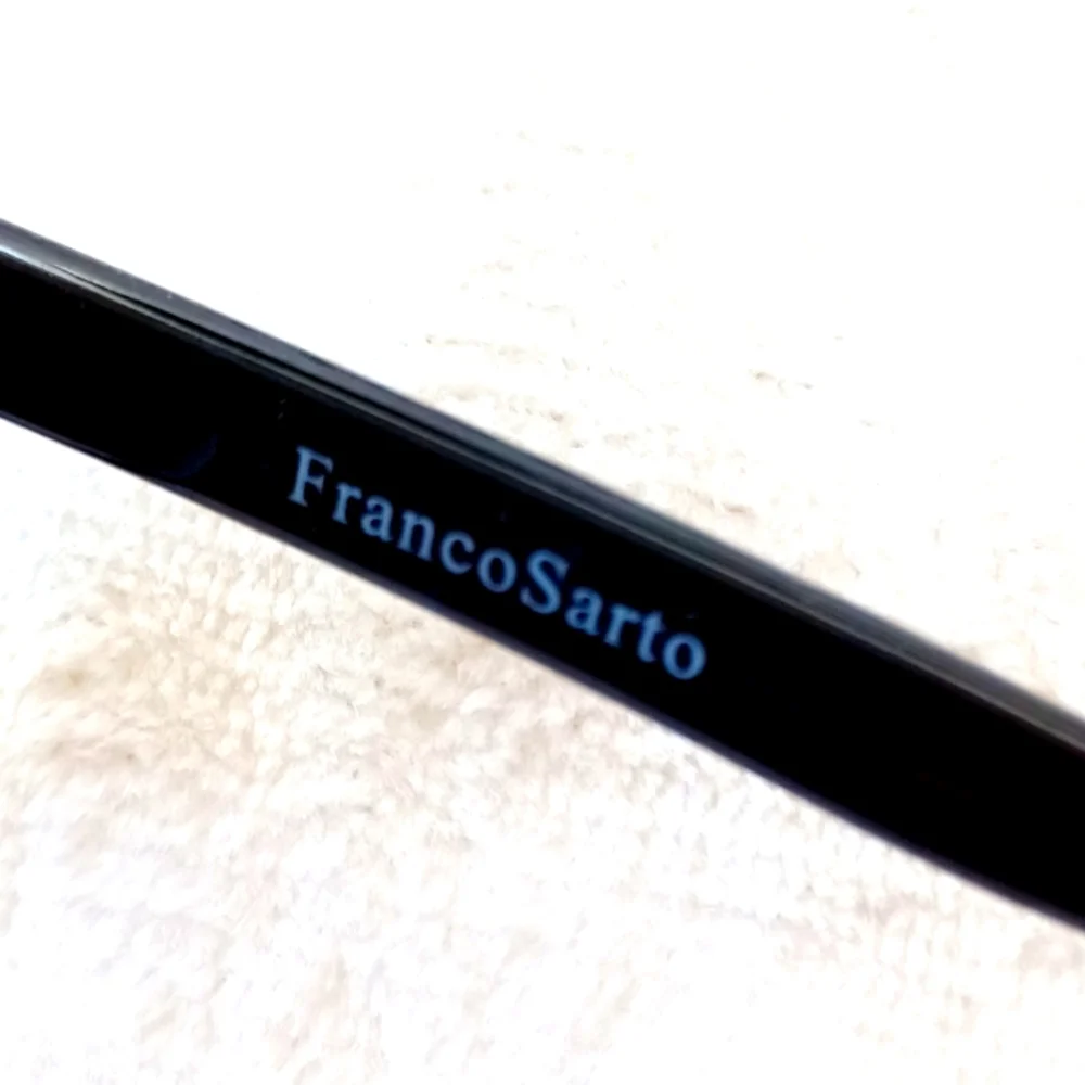NWOT Franco Sarto Designer Reading Glasses Basic Black Unisex +2.00